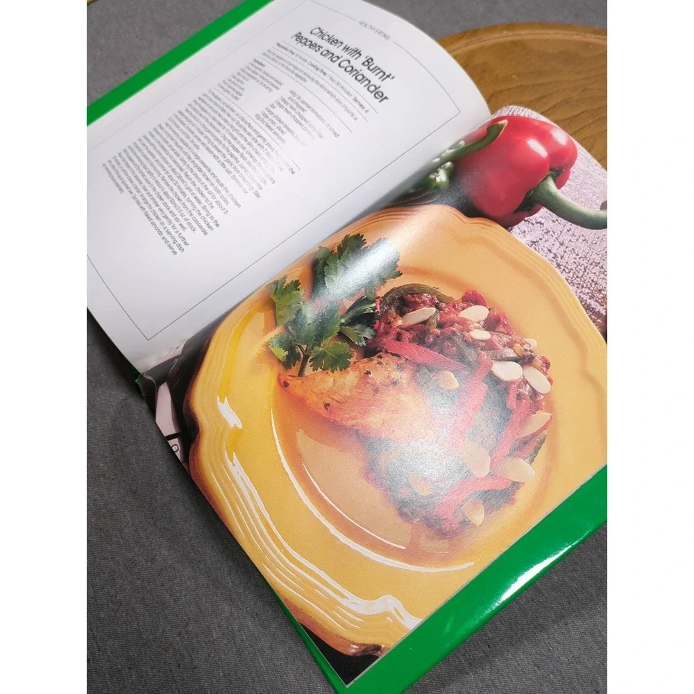 1993 Healthy Eating Cookbook A Magna All-Color VTG‎ English Cookbook Hardcover